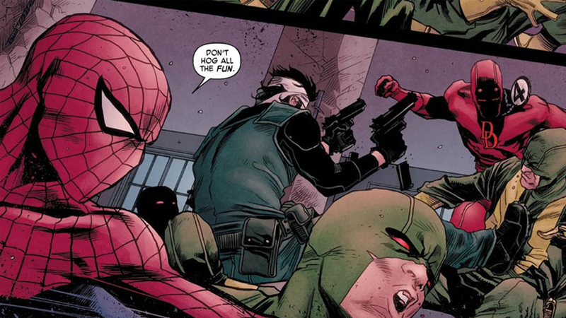 Illustration for article titled The Most Essential Daredevil and Punisher Smackdowns in Comics History